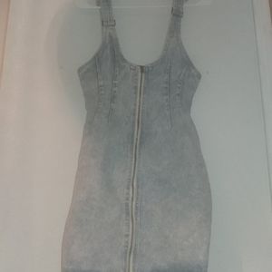 Denim dress